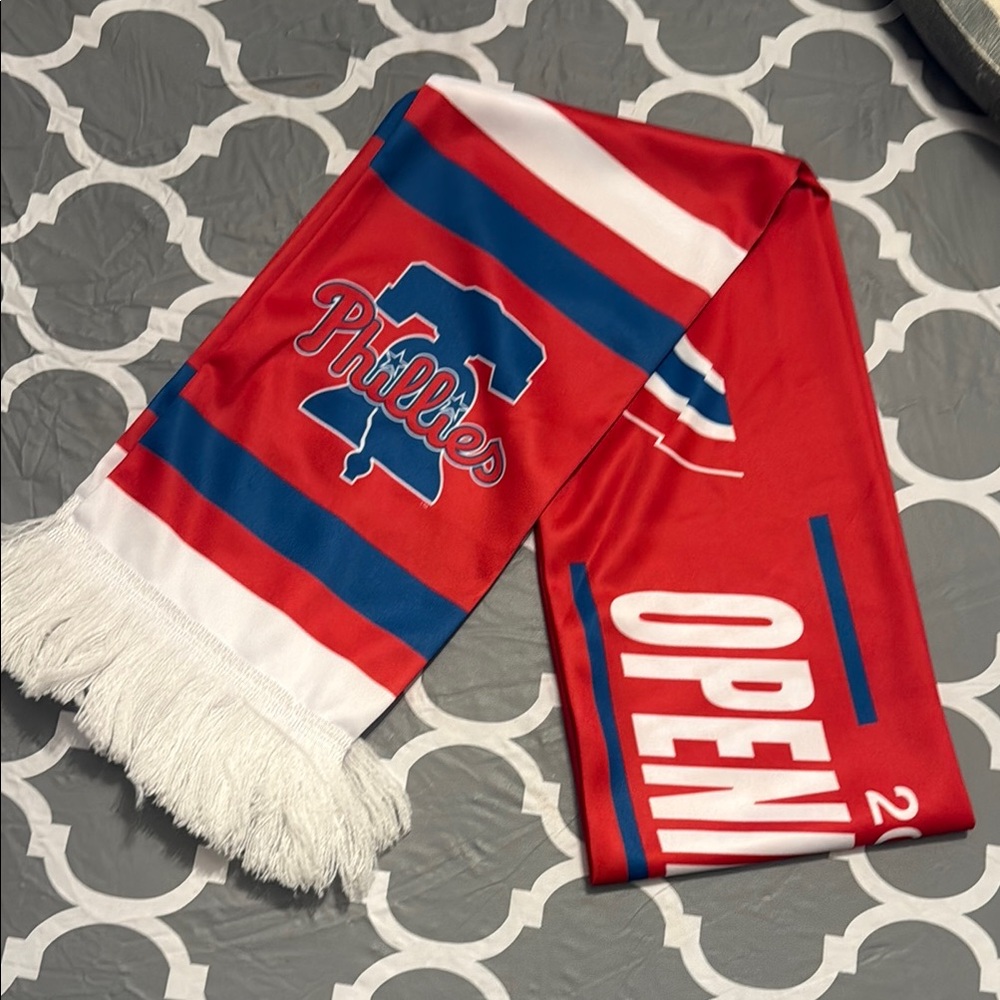 Philadelphia Phillies Limited Edition Opening Day 2024 Scarf